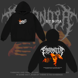 Paranoia Skull Hoodie